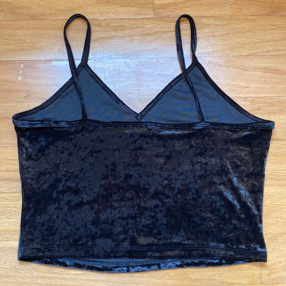 Popular 21 Black Velvet Pajama Set - Picture 12 of 12
